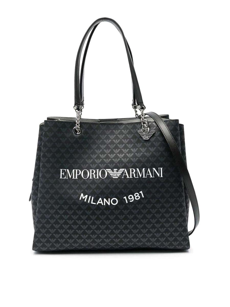 Emporio Armani Sac Porté Épaule - Noir