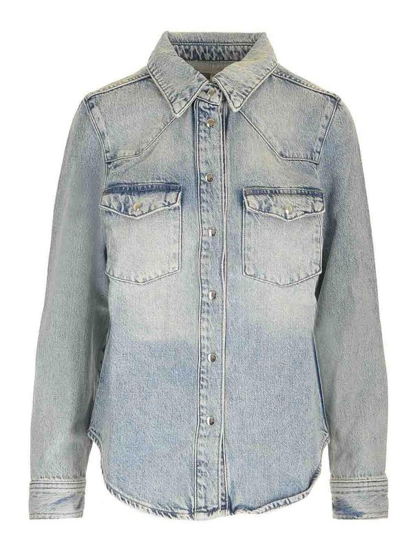 Frame Chemise - Bleu Clair