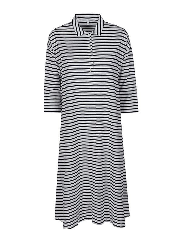 Shirt C-Zero Maxi Robe - Bleu