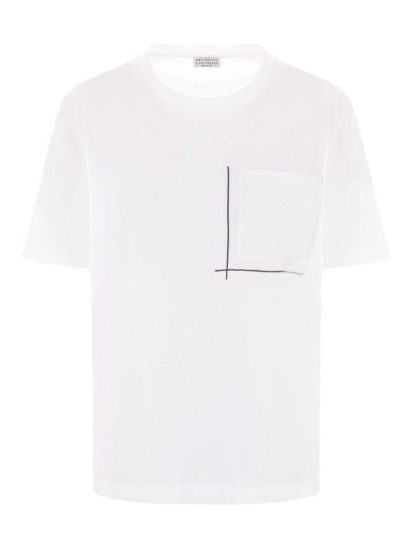 Brunello Cucinelli T-Shirt - Blanc