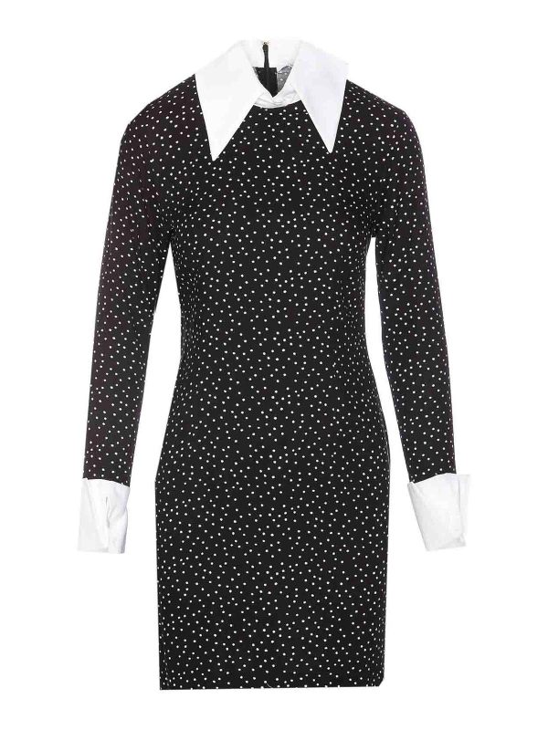 Mar De Margaritas Robe Au Genou - Noir