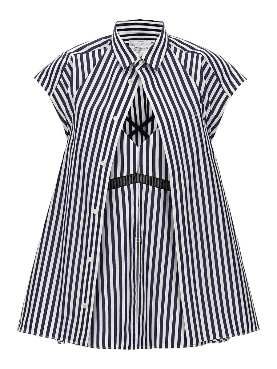 Sacai Chemise - Bleu