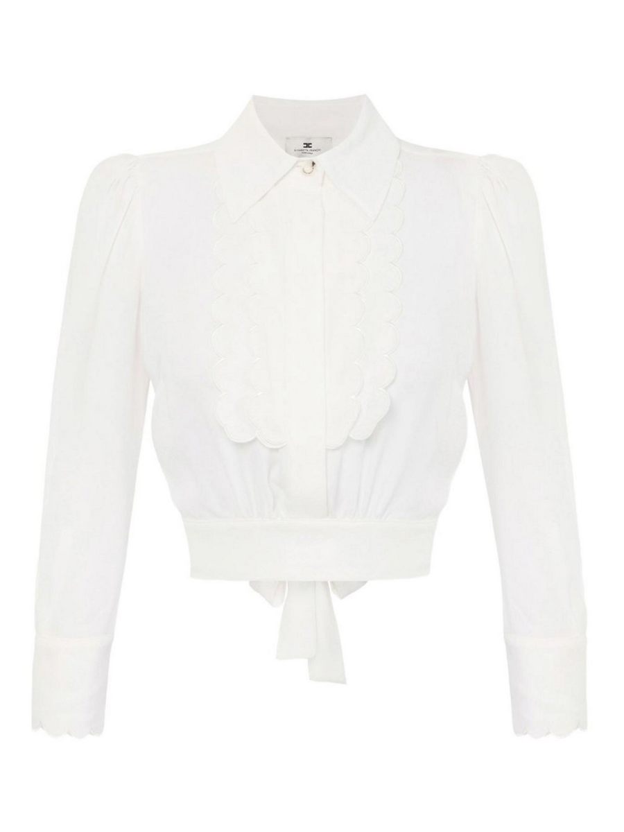 Elisabetta Franchi Chemise - Blanc