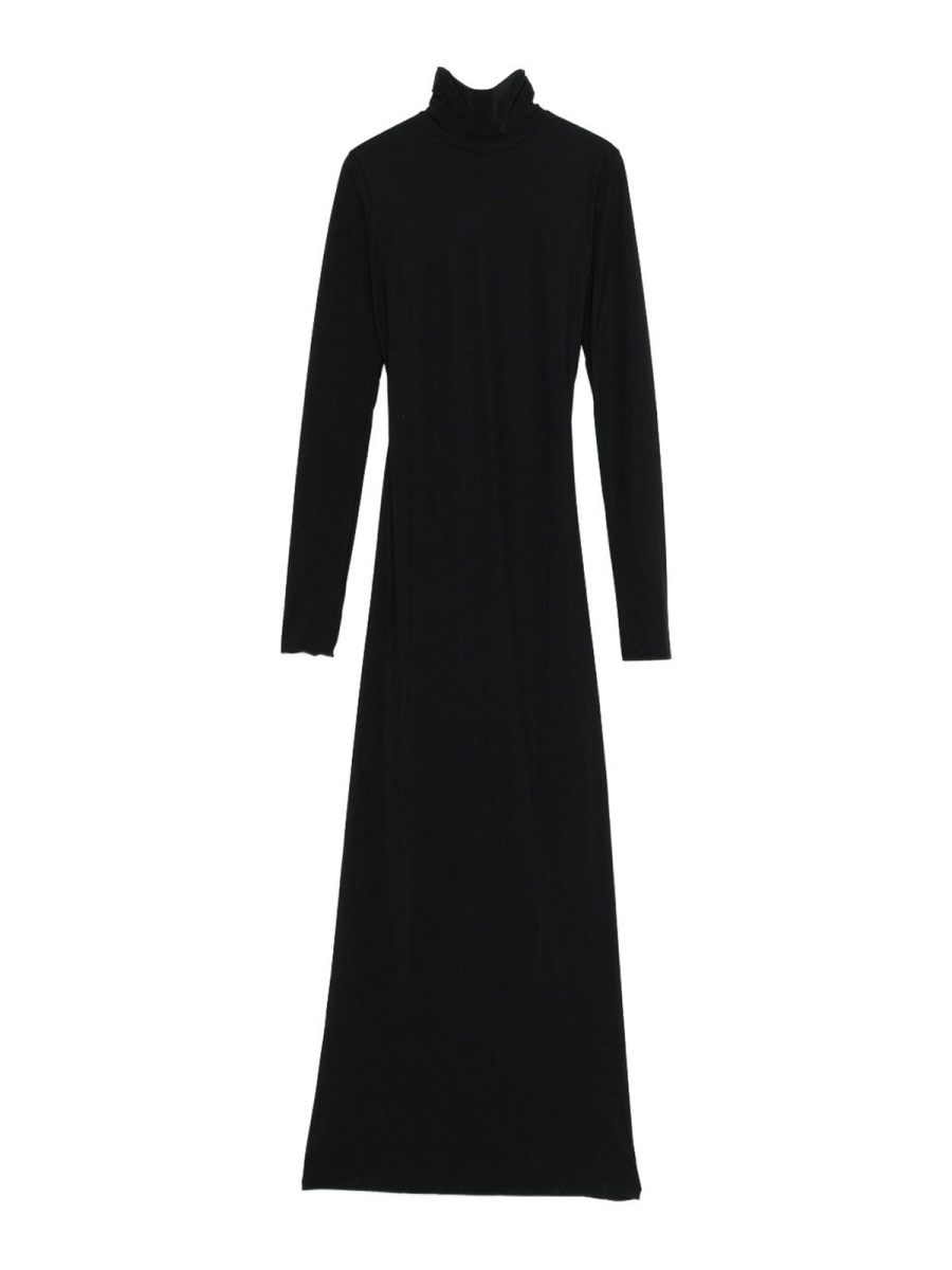 Amazuìn Robe Au Genou - Noir