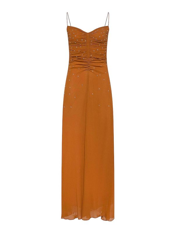 Forte Forte Maxi Robe - Marron