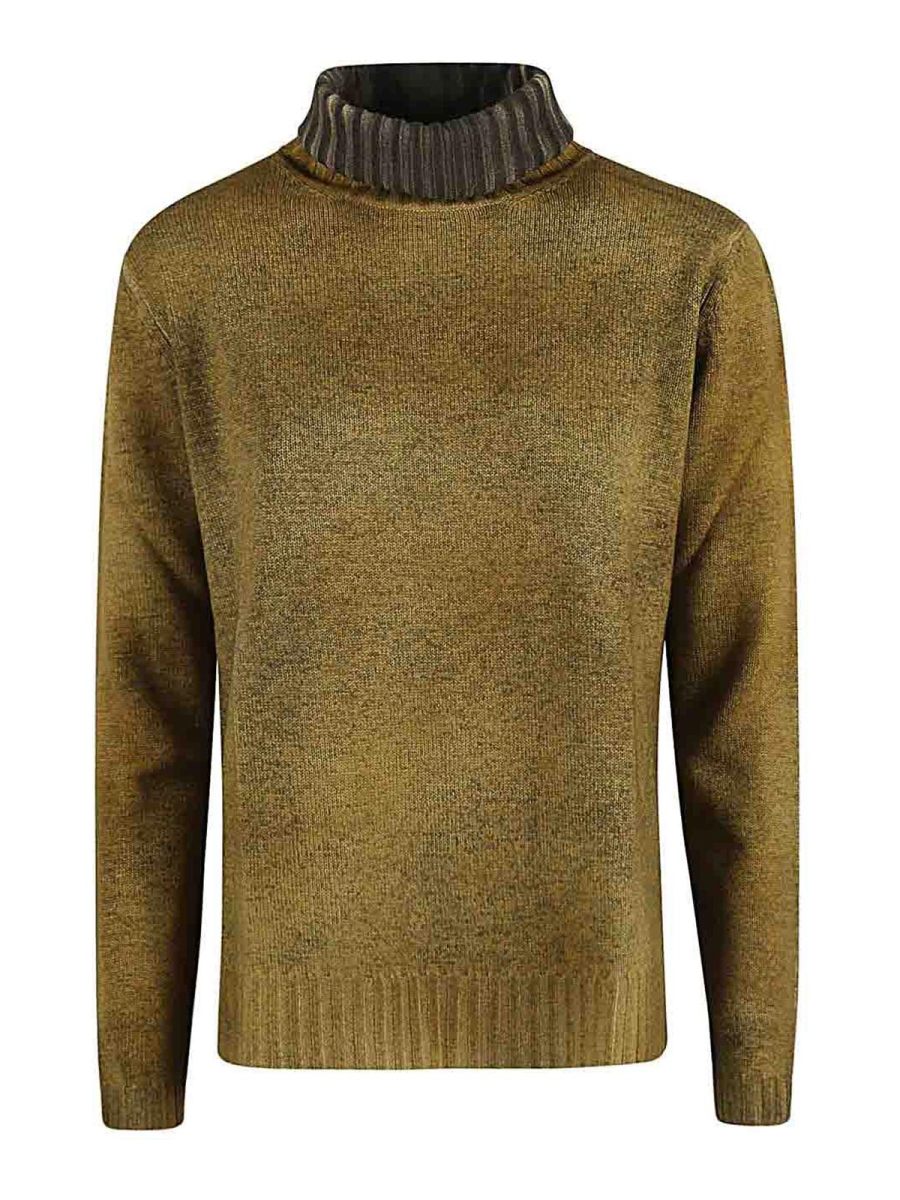 Alessandro Aste Pull Col Roulé - Gris