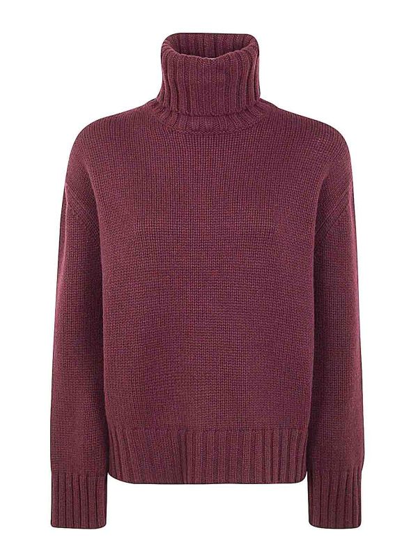 Fabiana Filippi Pull Col Roulé - Rose