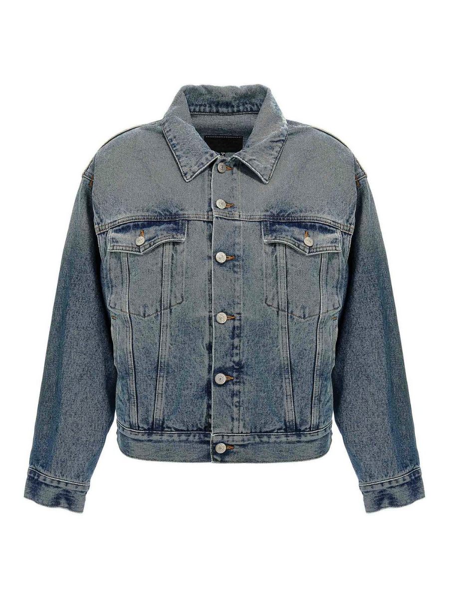 MM6 Maison Margiela Veste En Jean - Bleu