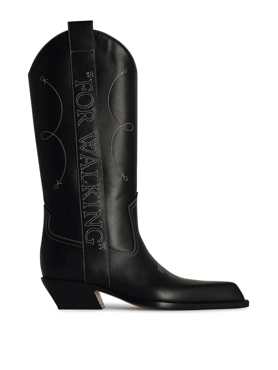 Off-White Bottes - Noir