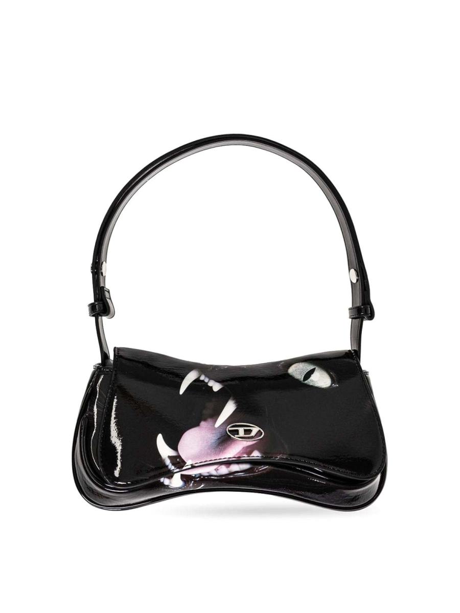 Diesel Sac Porté Épaule - Noir