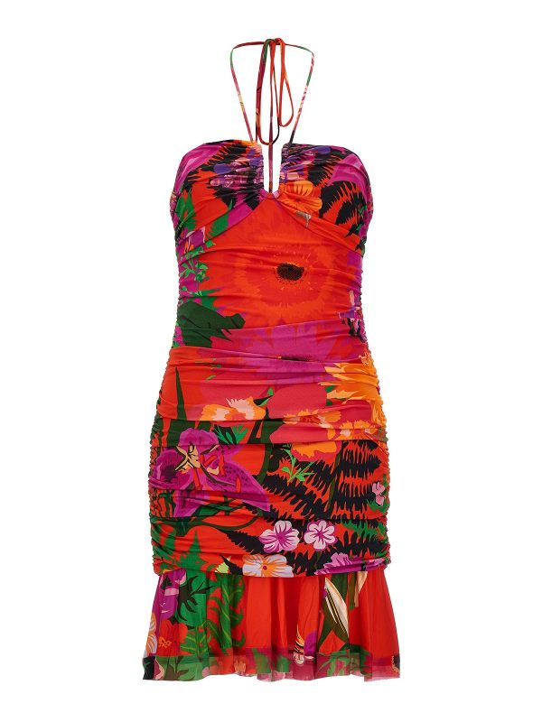 Emanuel Ungaro Robe Au Genou - Multicolore