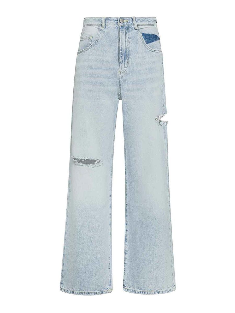 Icon Denim Jean Bootcut - Bleu
