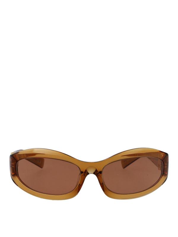 Miu Miu Lunettes De Soleil - Marron