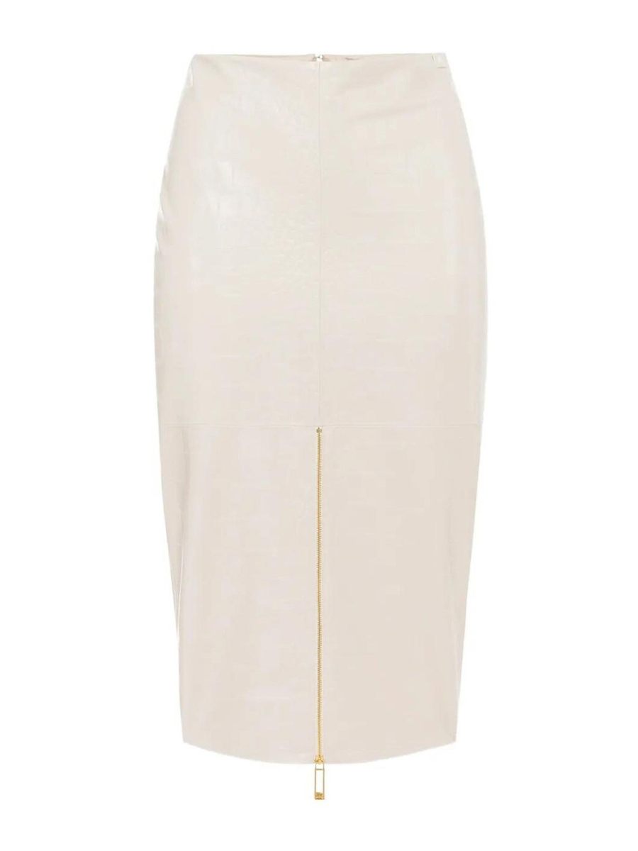 Elisabetta Franchi Jupe Midi - Blanc
