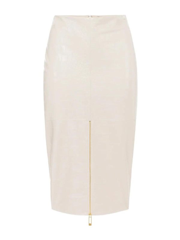 Elisabetta Franchi Jupe Midi - Blanc