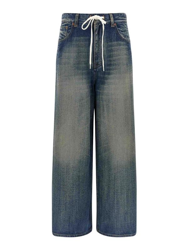 MM6 Maison Margiela Jean Bootcut - Bleu