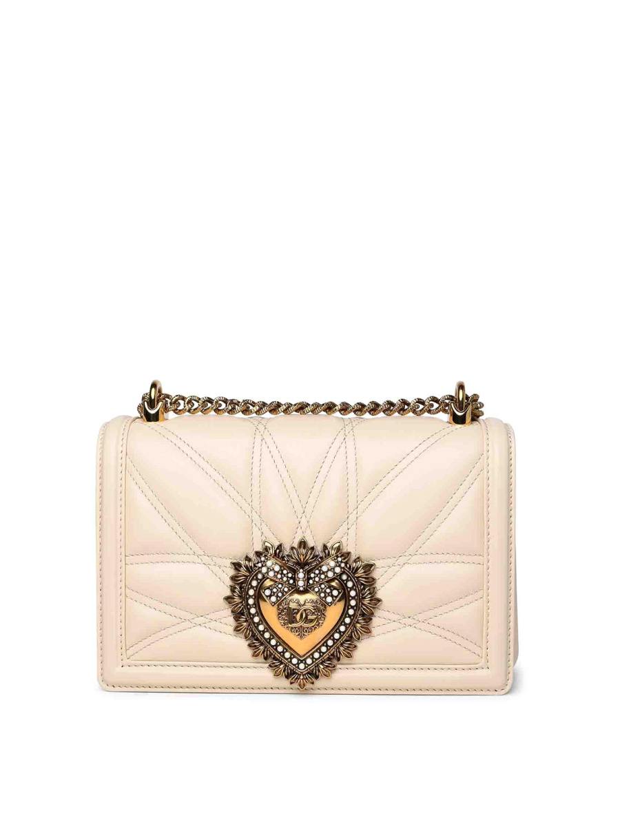 Dolce & Gabbana Sac Bandoulière - Crèm