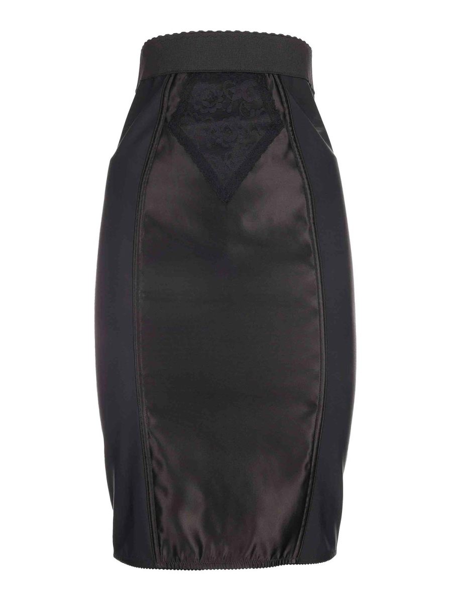 Dolce & Gabbana Jupe Midi - Noir