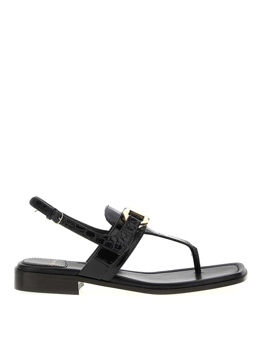 Ferragamo Sandales - Noir