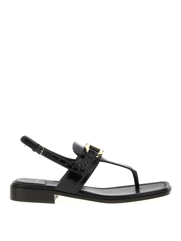 Ferragamo Sandales - Noir