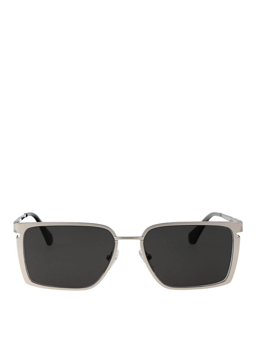 Off-White Lunettes De Soleil - Argent