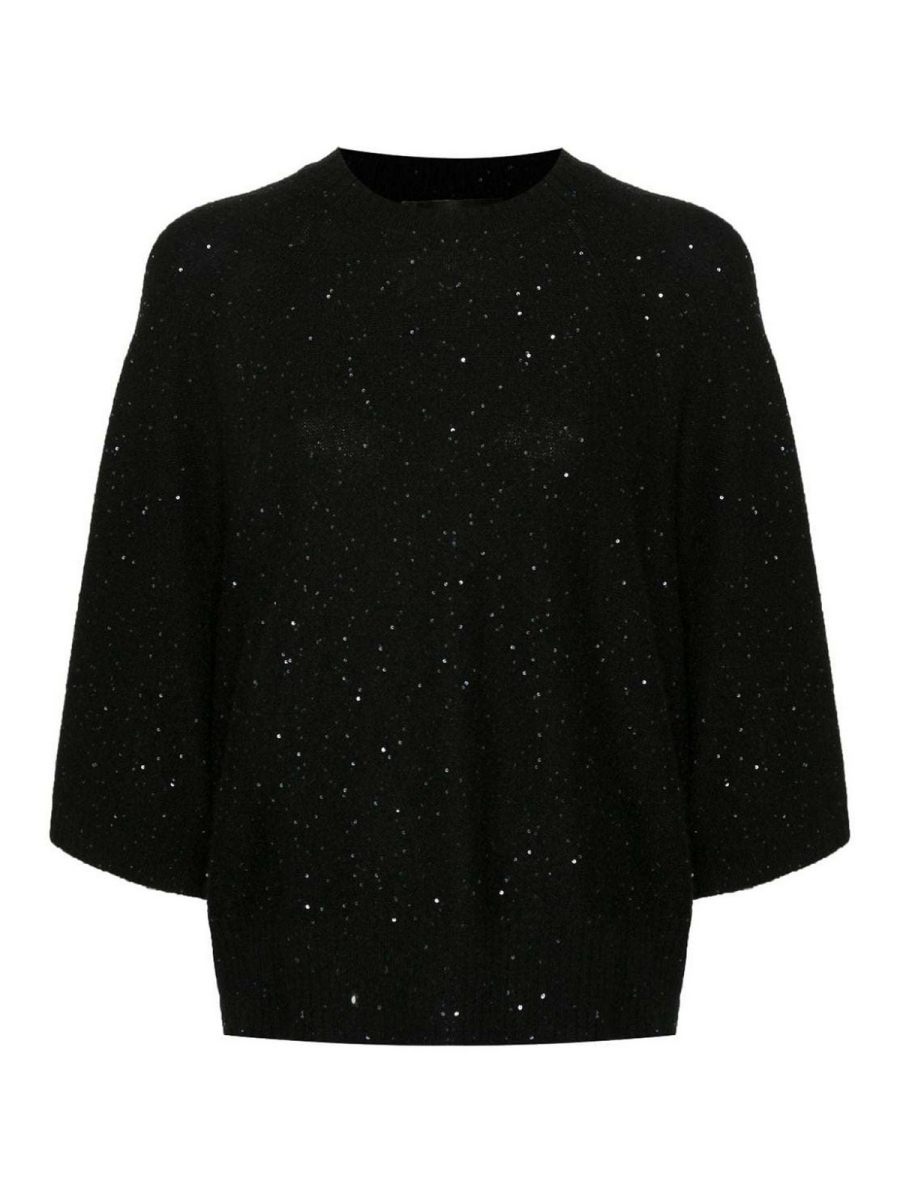 Fabiana Filippi Pull Col Rond - Noir