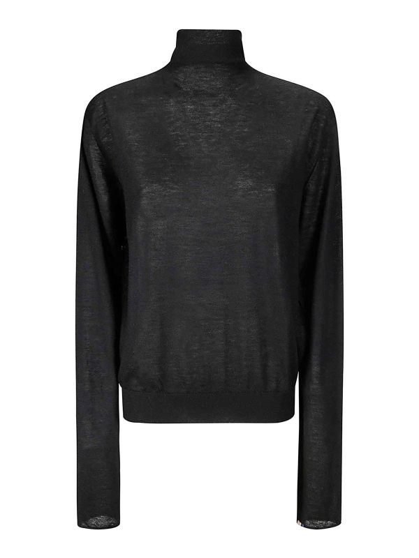 Extreme Cashmere Pull Col Roulé - Noir