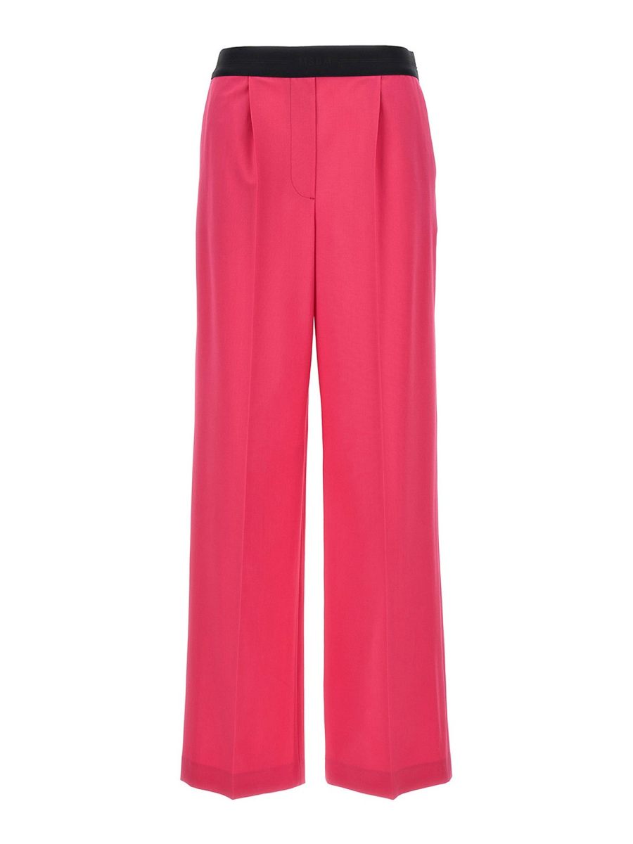 M. S.G. M. Pantalon Couturier - Fuchsia