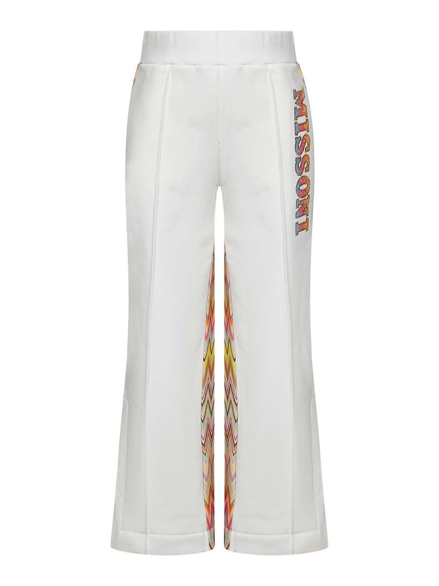 Missoni Pantalons Décontractés - Blanc