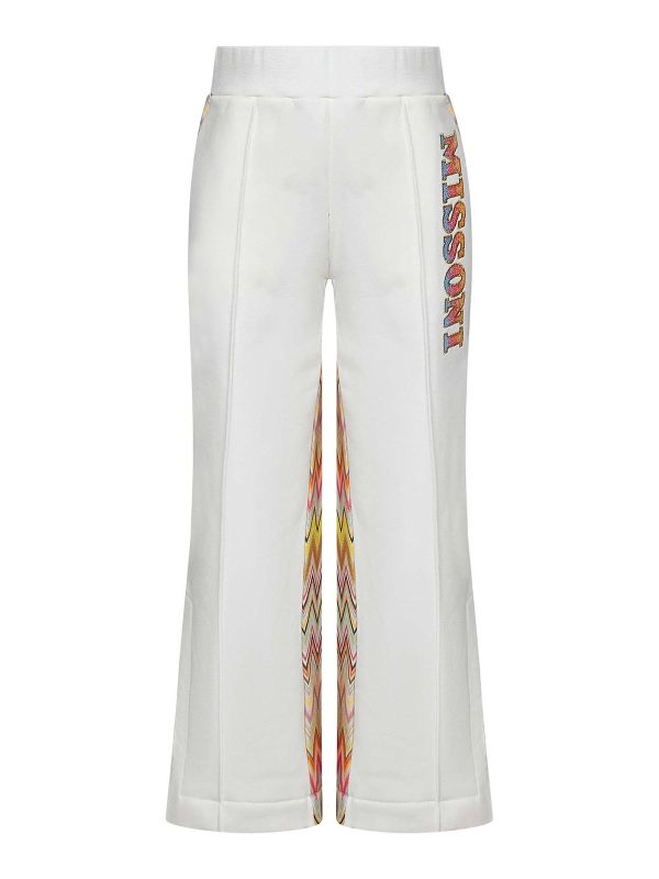 Missoni Pantalons Décontractés - Blanc