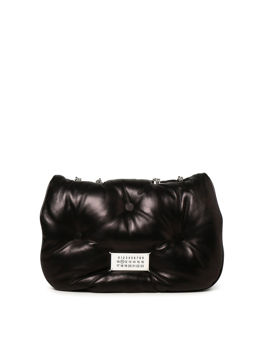 Maison Margiela Glam Slam Flap Medium - Noir