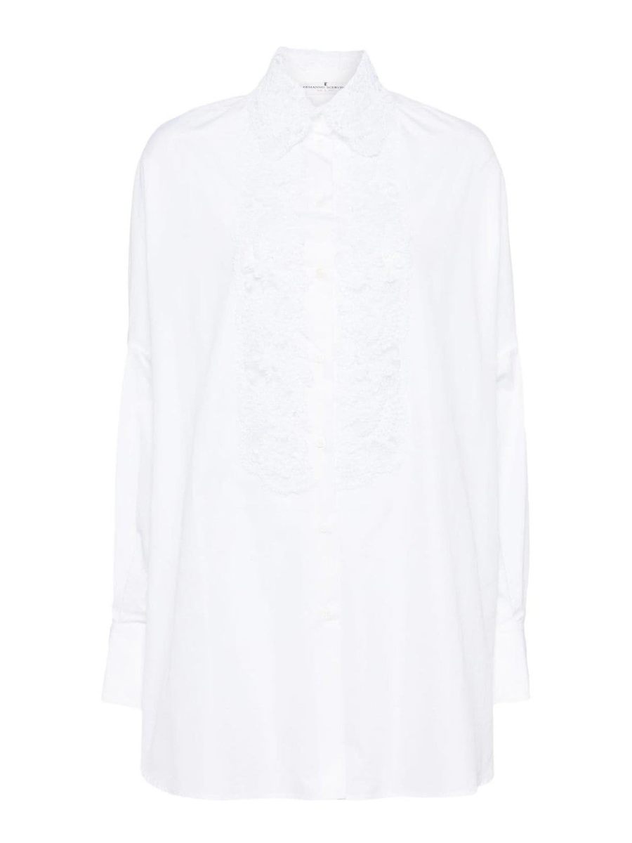 Ermanno Scervino Chemise - Blanc