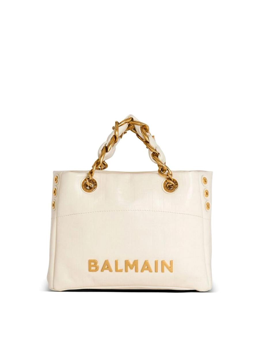 Balmain Sac Bandoulière - Blanc