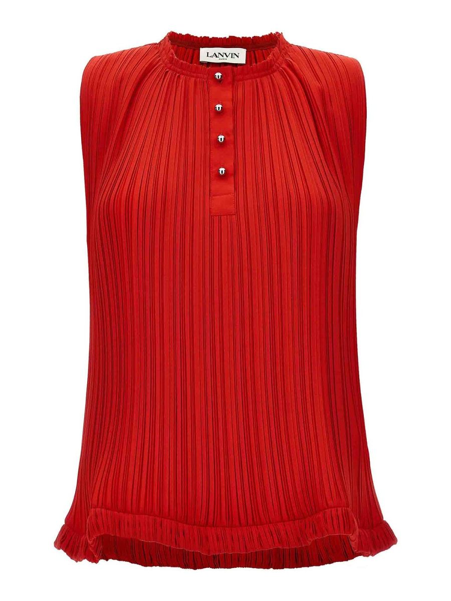 Lanvin Top - Rouge