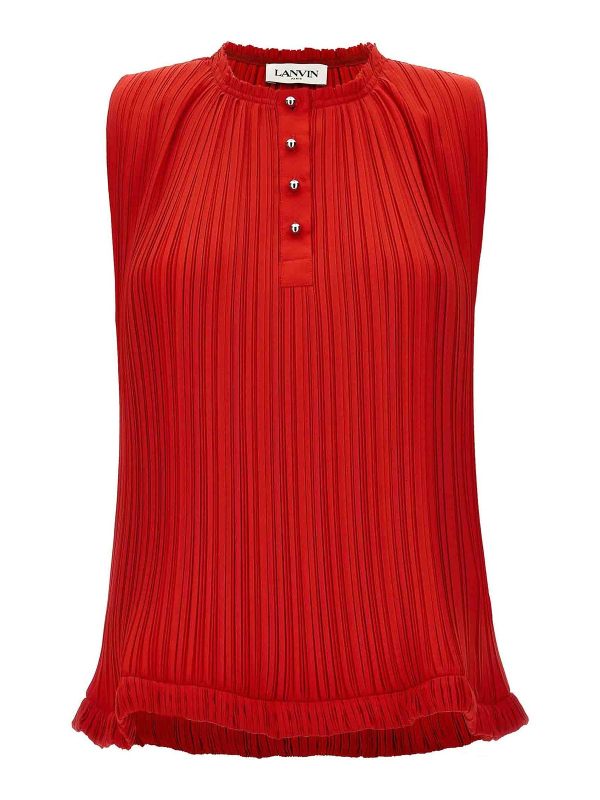 Lanvin Top - Rouge