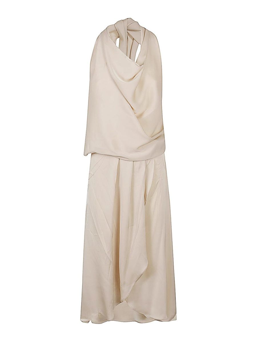 Silk95Five Robe Courte - Beige