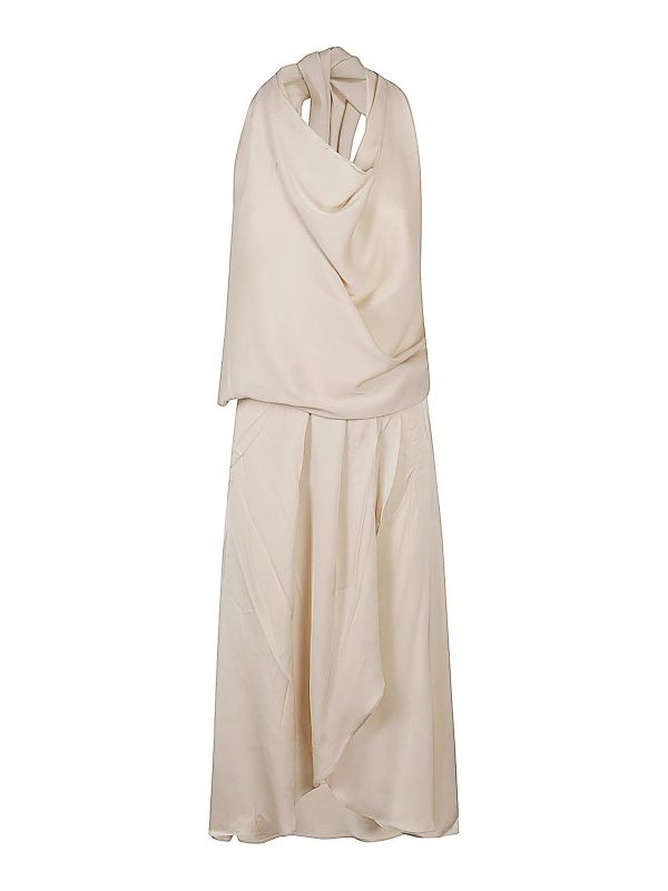 Silk95Five Robe Courte - Beige