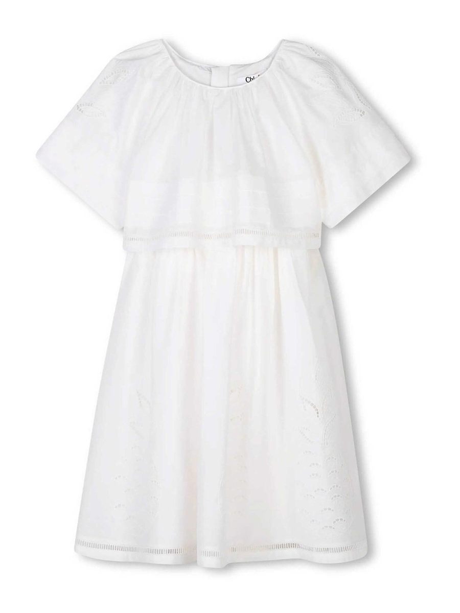 Chloe' Maxi Robe - Blanc