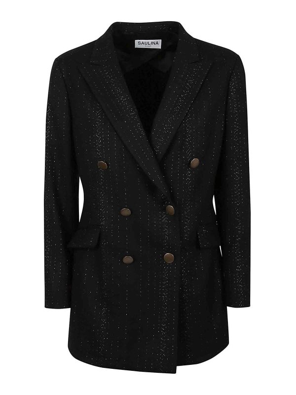 Saulina Veste Casual - Noir