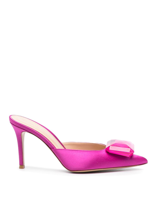 Gianvito Rossi Mules - Fuchsia