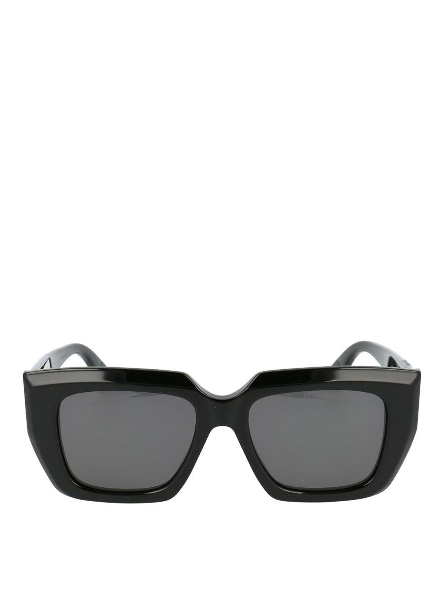 Bottega Veneta Lunettes De Soleil - Noir