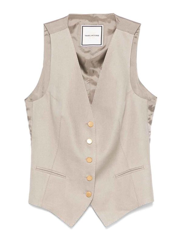 Tagliatore Gilet - Gris