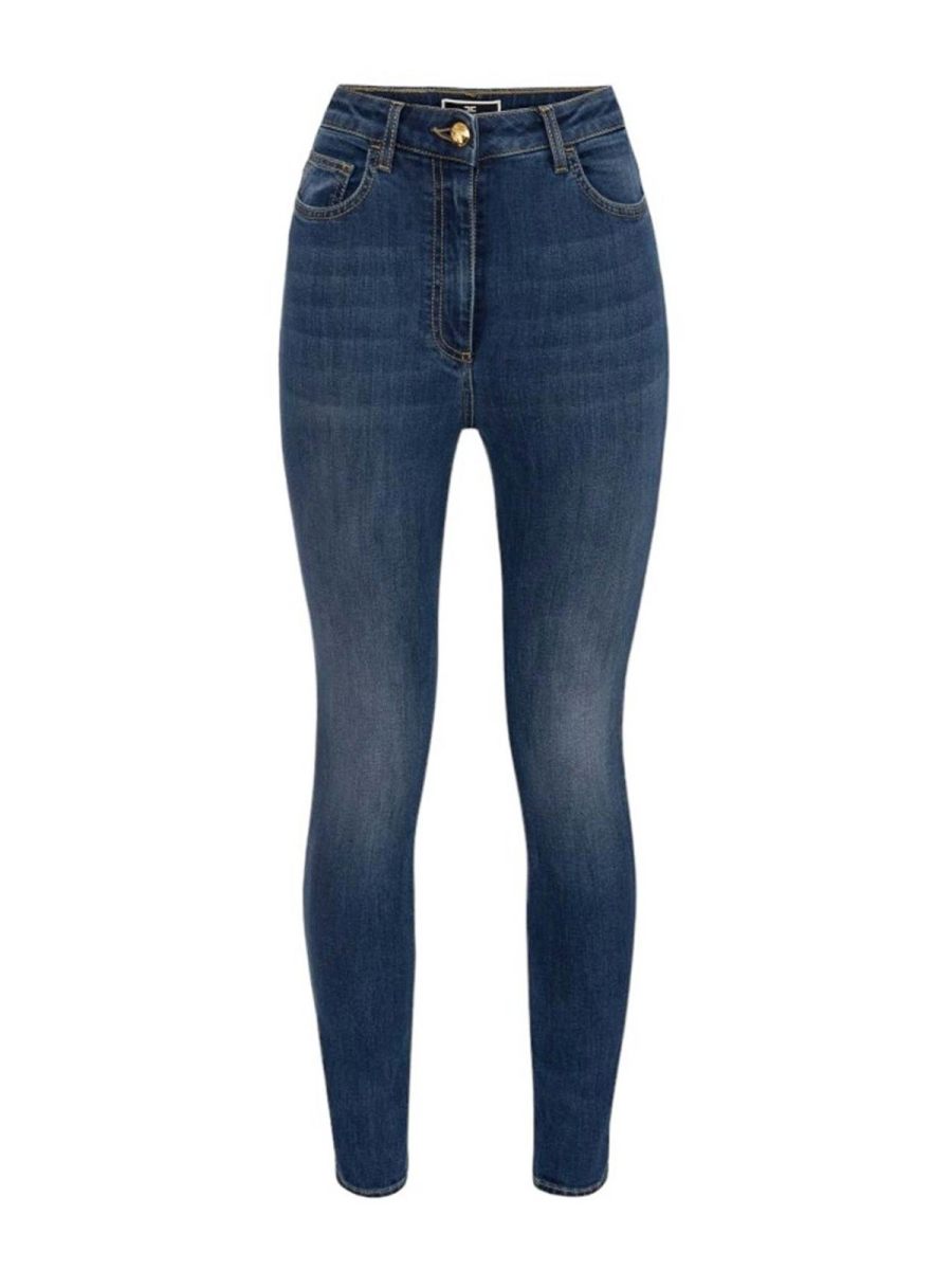 Elisabetta Franchi Jean Bootcut - Délavé
