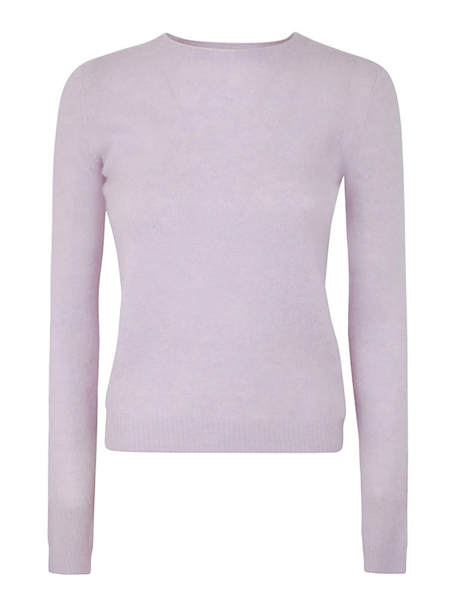 Nuur Pull Col Rond - Rose