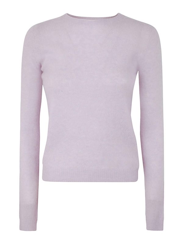 Nuur Pull Col Rond - Rose