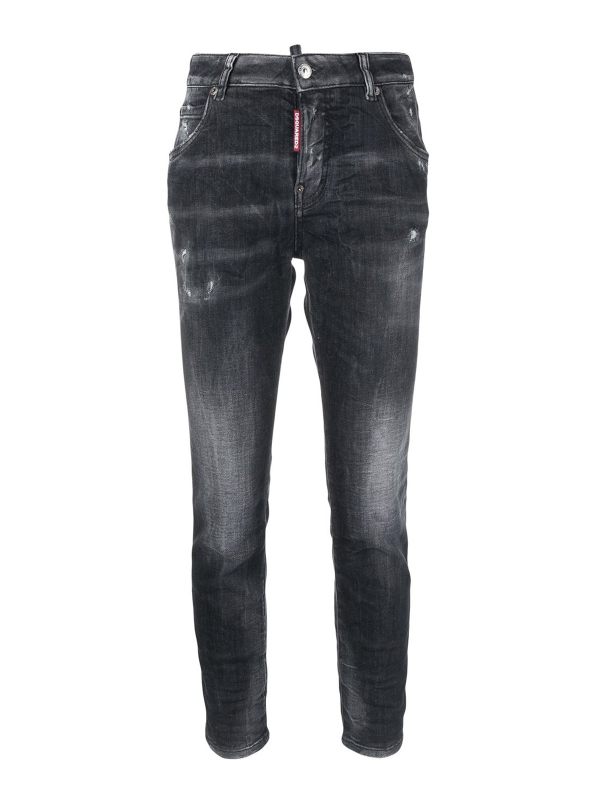 Dsquared2 Jean Droit - Noir