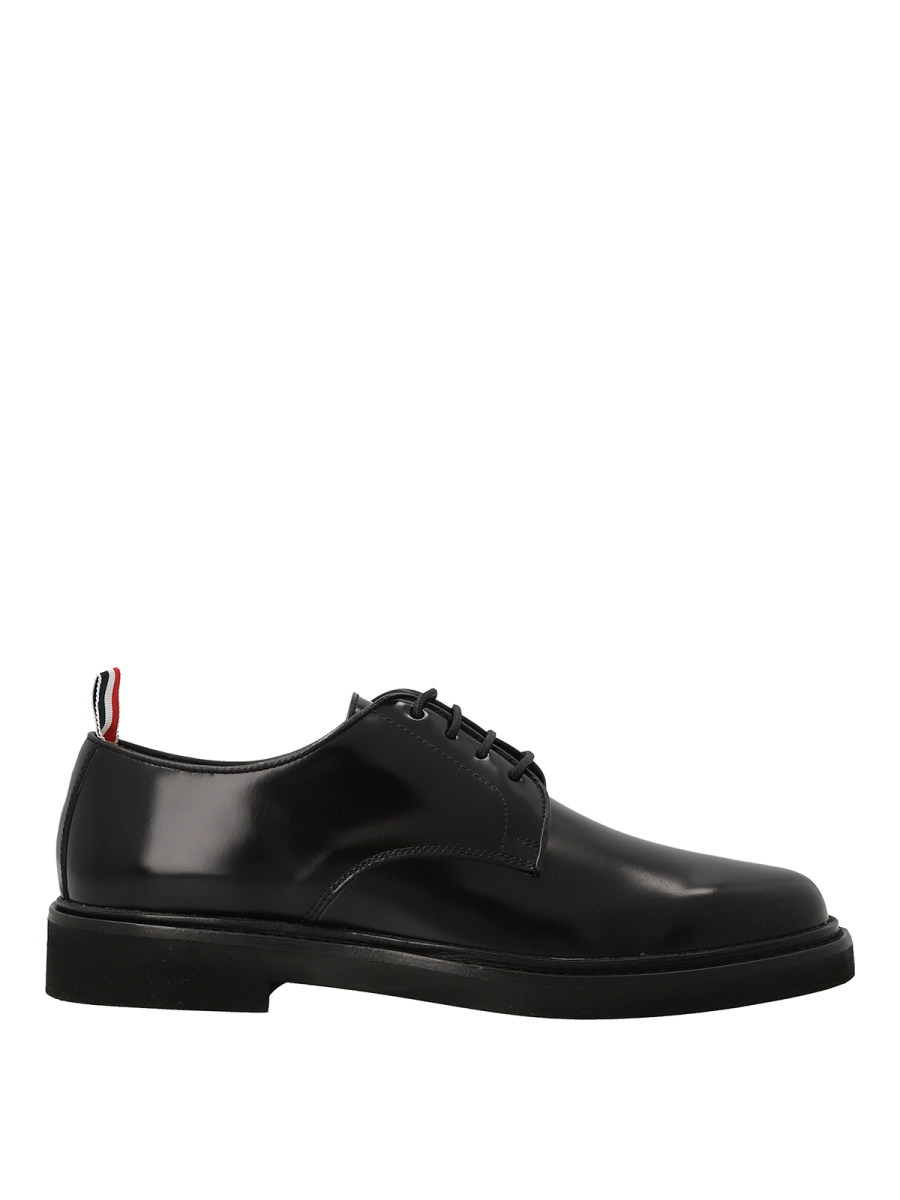 Thom Browne Chaussures À Lacets - Noir