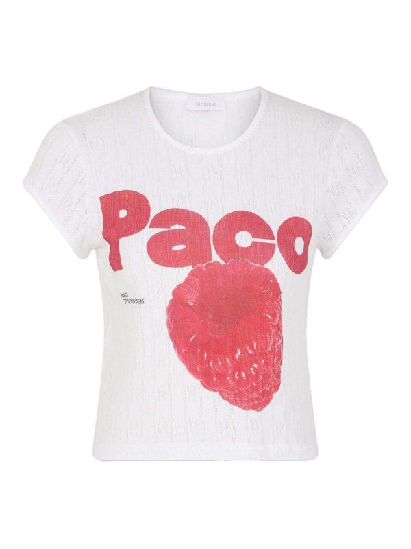 Rabanne T-Shirt - Blanc