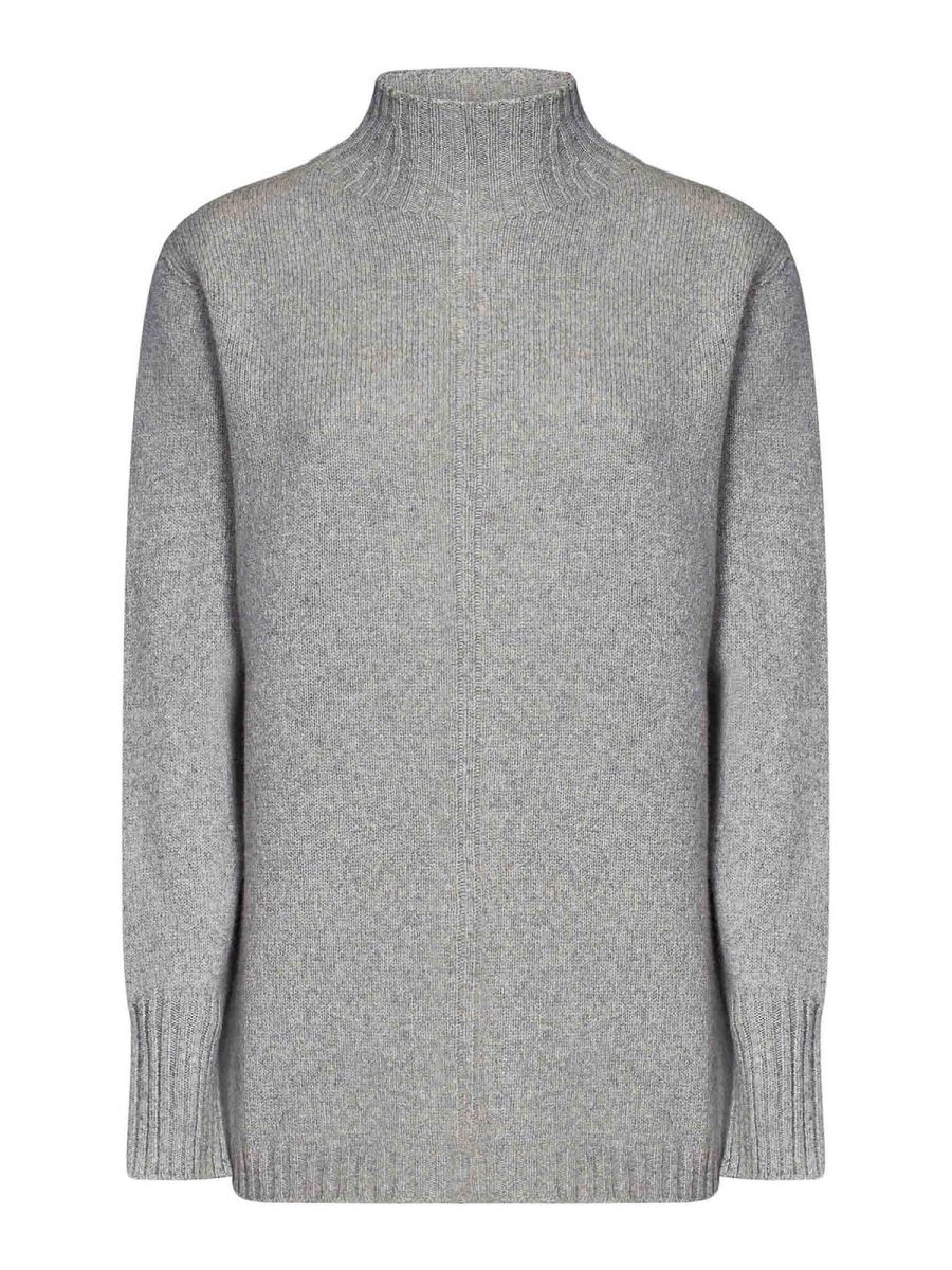 Drumohr Pull Col Rond - Beige Clair