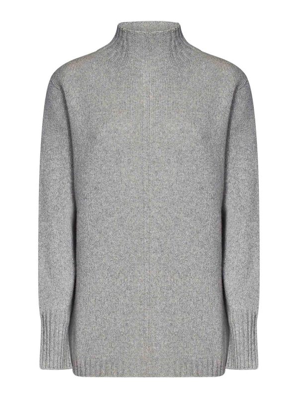 Drumohr Pull Col Rond - Beige Clair